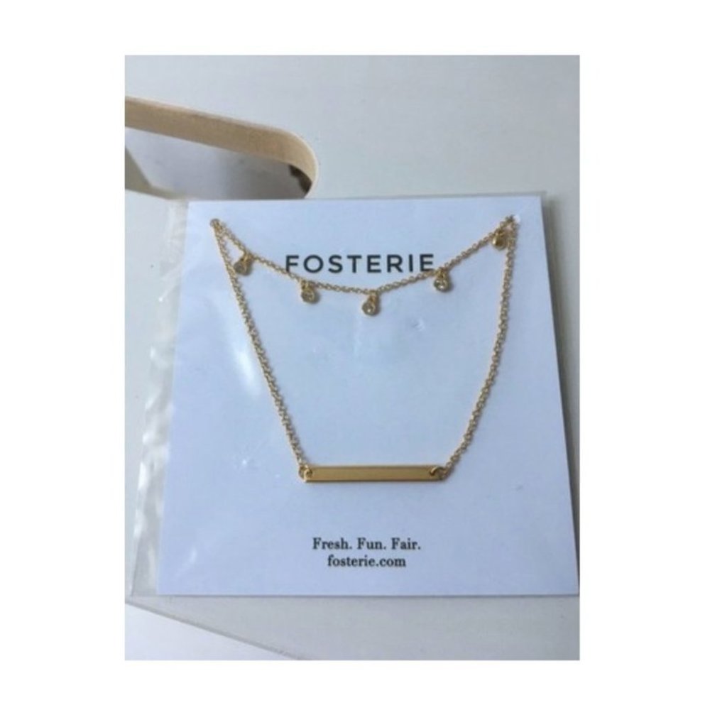 Fosterie Layered Necklace Causebox Spring 2020‎ New